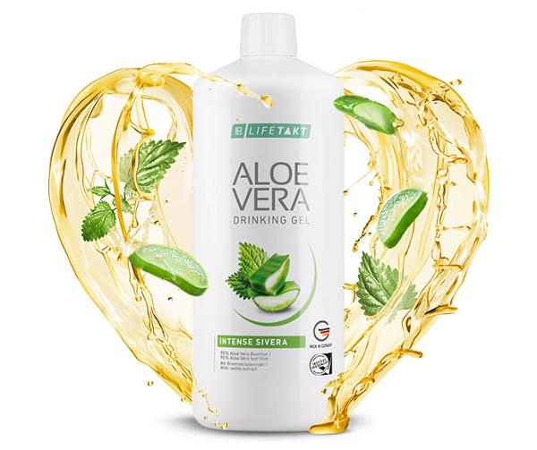 Aloe Vera drinking gel bottles