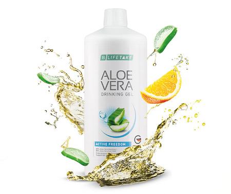 aloe drinking gel bottle